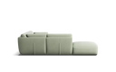 Willow 6 Seat Corner Modular with High Arms & Ottoman