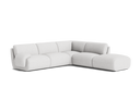 Willow 6 Seat Corner Modular with Ottoman