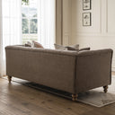 Ashby Chesterfield Large 3-Seater Sofa, Taupe Chenille