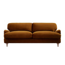 Daphnis Cinnamon Velvet Sofa 3-Seater