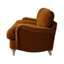 Daphnis Cinnamon Velvet Sofa 3-Seater