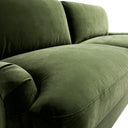 Daphnis Fern Green Velvet Sofa Bed Large 3-Seater