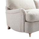 Daphnis Oatmeal Fabric Sofa Bed Large 3-Seater
