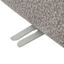 Lutyens Taupe Boucle Modular Sofa 3-Piece Chaise