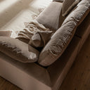 Lutyens Taupe Velvet Modular Sofa, 3-Piece