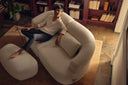 Aura 2 Seater Modular Sofa with Aura Ottoman