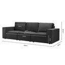 Brooklyn 3 Seater Sofa - Ink