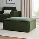 Brooklyn Pouffe - Dark Olive