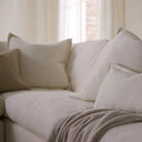 Cairo Feather 3 Seater Sofa - Vanilla