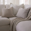 Cairo Feather 3 Seater Sofa - Vanilla