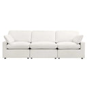 Cairo Feather 3 Seater Sofa - Vanilla