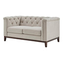 Chesterfield 2 Seater Sofa - Stone