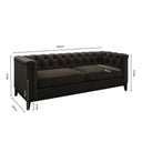 Chesterfield 3 Seater Sofa - Dark Brown