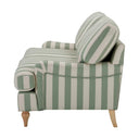 Hampshire 2 Seater Sofa - Green Stripe
