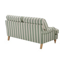 Hampshire 2 Seater Sofa - Green Stripe