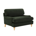 Hampshire Loveseat - Dark Olive Green