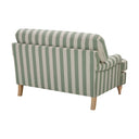 Hampshire Loveseat - Green Stripe