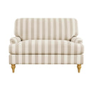 Hampshire Loveseat - Natural Stripe