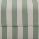 Hampshire Pouffe - Green Stripe