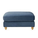 Hampshire Pouffe - Mid Blue