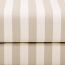 Hampshire Pouffe - Natural Stripe