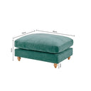 Hampshire Pouffe - Sea Green