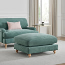 Hampshire Pouffe - Sea Green