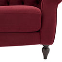 Hebden 2 Seater Sofa - Berry