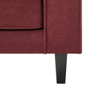 Soho 2 Seater Sofa - Berry